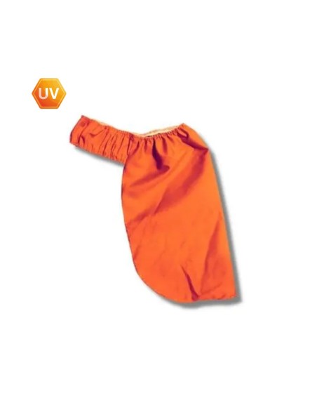Cubrenuca para Casco Naranjo UV