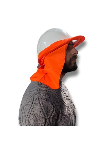 Cubrenuca para Casco Naranjo