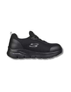 Zapatilla de Seguridad Skechers Work Mujer Evzan BLK 108057 Negro 2