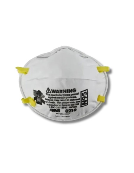 Respirador N95 Para Particulas 8210 3M Pack 20 Und