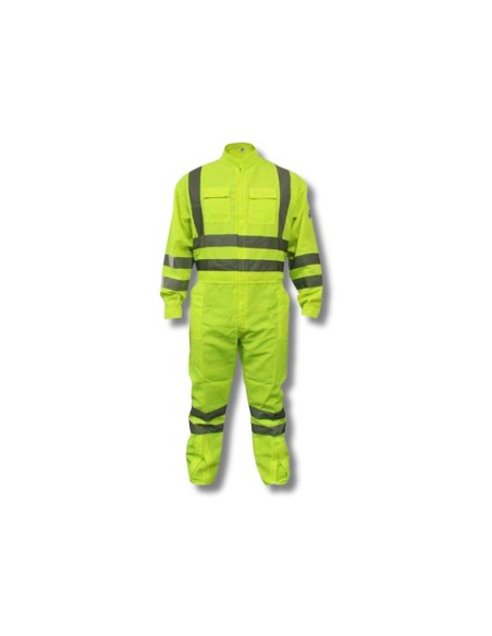 Overol Vial Amarillo Fluor Cinta 360