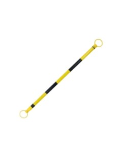 Barra Conectora Para Conos Estándar Expandible Amarillo y Negro