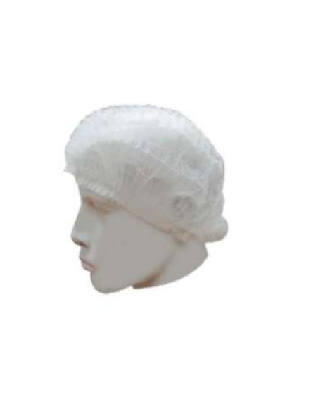 Gorro Desechable Clip Clap Blanco 100 Und