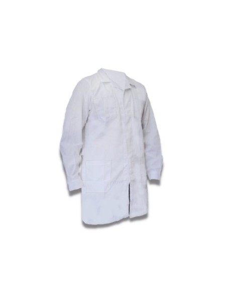 Cotona Poplin Manga Larga Blanca