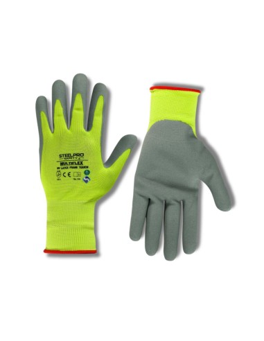 Guantes Multiflex Latex Foam Touch SteelPro