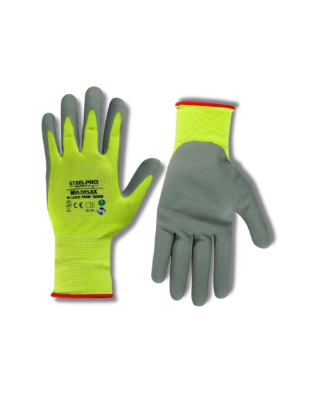 Guantes Multiflex Latex Foam Touch SteelPro