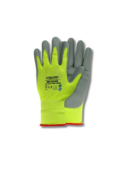 Guantes Multiflex Latex Foam Touch SteelPro