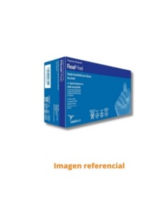 Guantes de Nitrilo Azul 100 Und