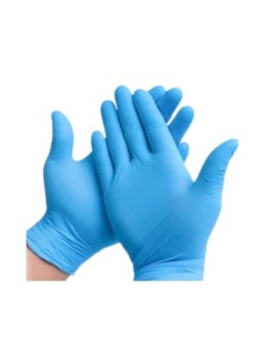 Guantes de Nitrilo Azul 100 Und 2