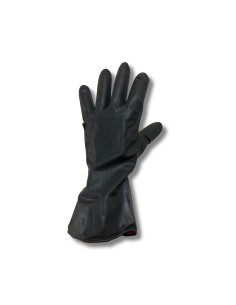 Guantes de Látex Industrial Fullgen Negro L-XL