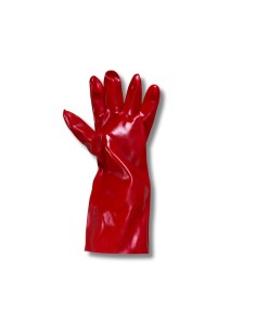 Guantes Pvc Rojo Fullgen 14″ 2