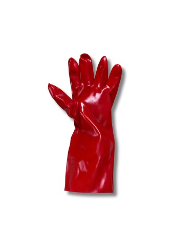 Guantes Pvc Rojo Fullgen 14″