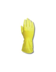 Guantes de Látex Domestico Amarillo