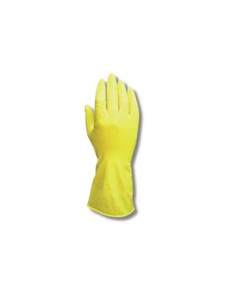 Guantes de Látex Domestico Amarillo