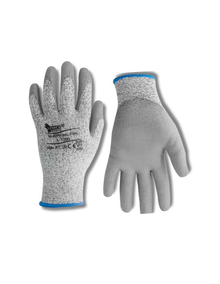 Guantes Multiprotec Flex L-1000 Gris