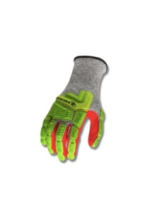 Guantes de Protección Radians Oil and Gas Anticorte Nivel 5 Rojo con Gris