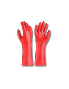 Guantes de Seguridad Fullgen PVC 18″ Rojo
