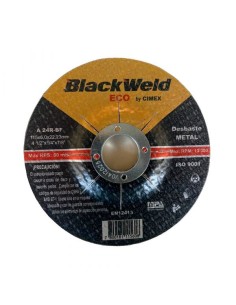 Disco Desbaste Metal 4.5´x 6.0-Blackweld (ECO-BW-35115-60)