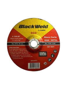 Disco Corte Inox/Metal 7×3.0- ECO Blackweld (ECO-BW-25180-30)