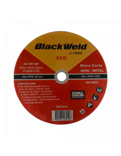 Disco Corte Inox/Metal 9´x1.9-Blackweld (ECO-BW-20230-19)