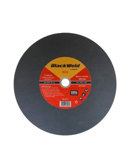 Disco Corte Metal 14´x3.0-Blackweld (ECO-BW-25350-30)