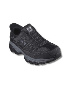 Zapatilla de Seguridad Skechers Work Faison BLK 200211 Negro para Hombre