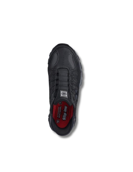 Zapatilla de Seguridad Skechers Work Faison BLK 200211 Negro para Hombre