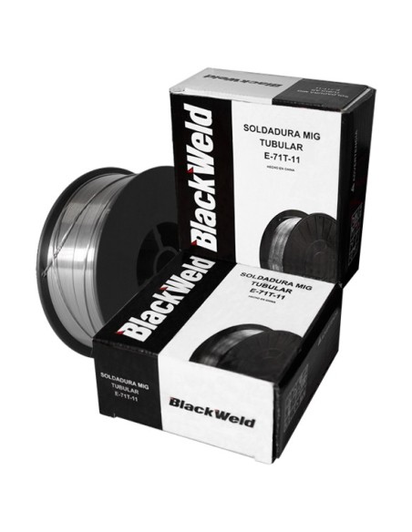 Soldadura Mig BLACKWELD - Tubular 0,9 mm ( Rollo 5 KG ) (E-71T-11-0.9/5K)