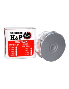 ALAMBRE MIG FLUX E71T-11 X 1 KILO (PARA SOLDAR SIN GAS)