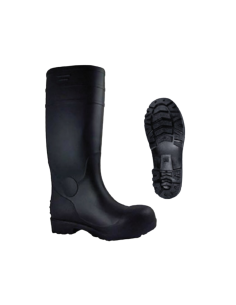 Bota de Seguridad Pvc Negra 2
