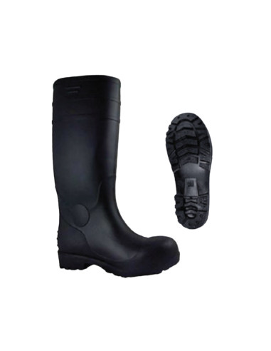 Bota de Seguridad Pvc Negra