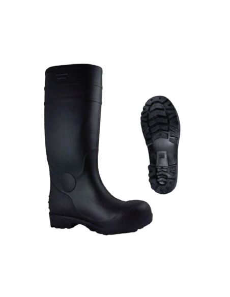 Bota de Seguridad Pvc Negra