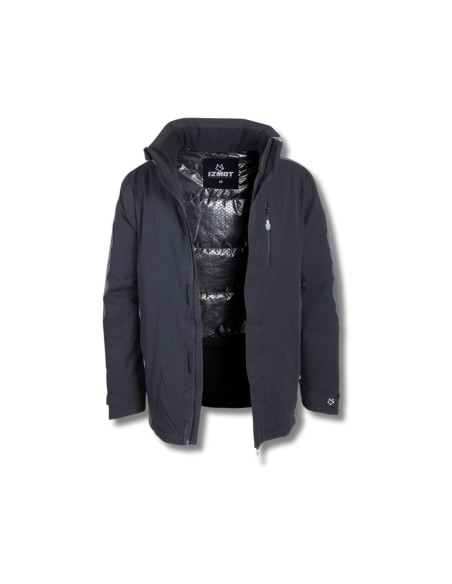 Parka Térmica Hombre Titanium Negro
