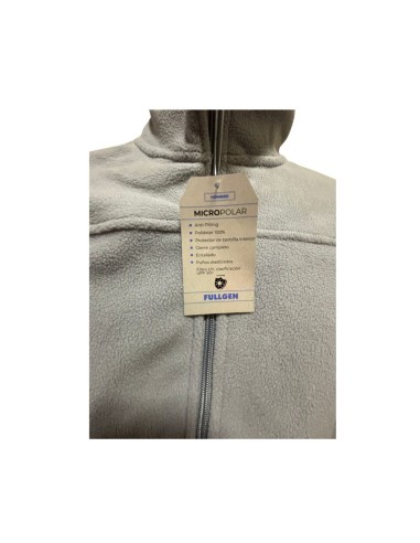 Polerón Micropolar Térmico Manga Larga Gris