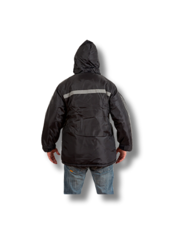 Parka Térmica Con Chiporro Alaska Azul Marino