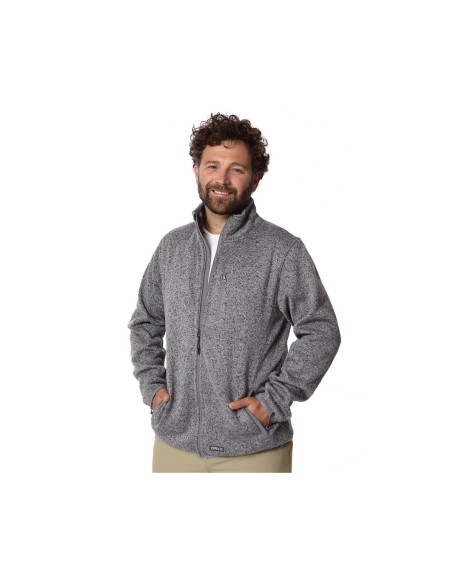 Polar para Hombre de Lana Oryx Katmai Gris