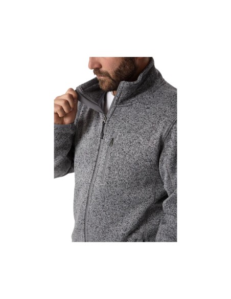 Polar para Hombre de Lana Oryx Katmai Gris