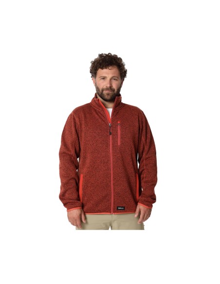 Polar para Hombre de Lana Oryx Katmai Brick