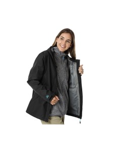 Impermeable para Dama Oryx Jasper Negro 2