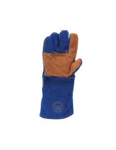 Guantes Soldador Kevlar Reforzado Azul