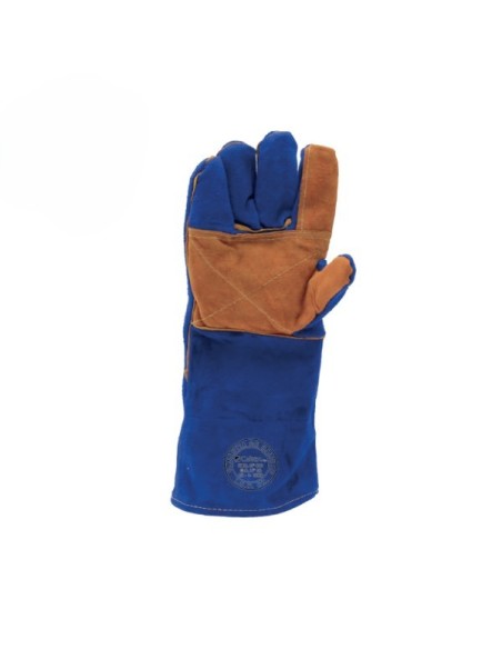 Guantes Soldador Kevlar Reforzado Azul