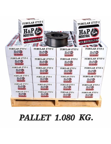 ALAMBRE MIG TUBULAR E71T-1 X 15 KILOS X PALLET 1.080 KG.