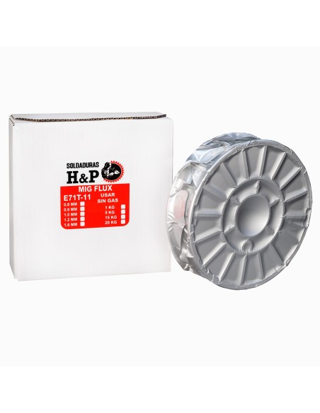MIG FLUX E71T-11 X 5 KILOS (PARA SOLDAR SIN GAS)