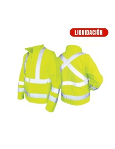 Casaca de Seguridad Estándar Softshell Amarillo Fluor