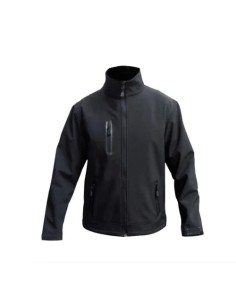 Chaqueta para Hombre Softshell Técnico Negra