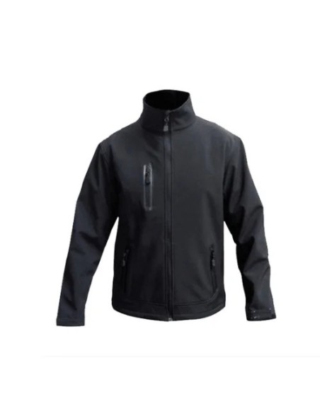 Chaqueta para Hombre Softshell Técnico Negra