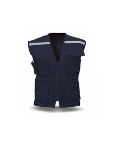 Chaleco Geólogo Canvas Azul Marino