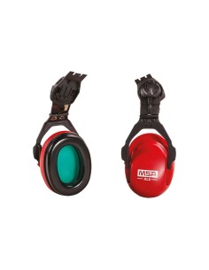 Fono Auditivo Para Casco MSA Sound XLS Rojo