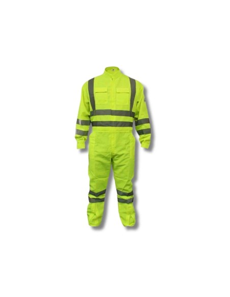 Overol Vial Amarillo Fluor Cinta 360