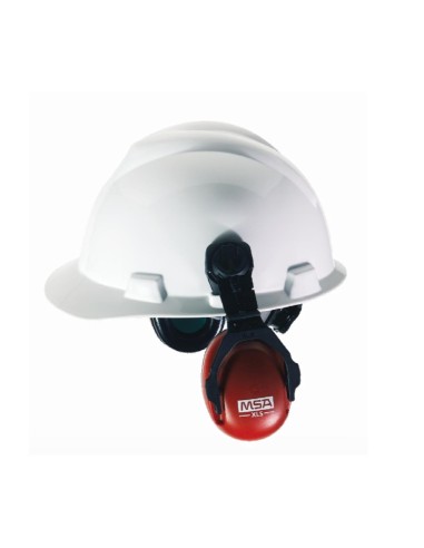 Fono Auditivo Para Casco MSA Sound XLS Rojo